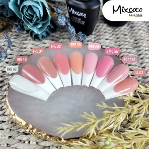 Esmalte Semipermanente Mixcoco Semitraslúcido 7.5ml Nueva Presentación