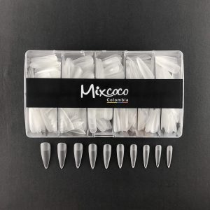 Caja Jelly Tips Press On Matte Sistema Soft Gel Mixcoco