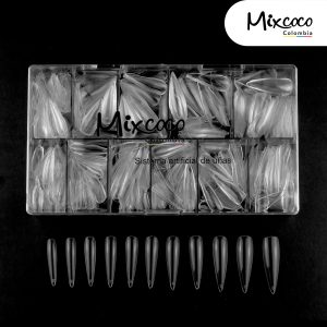 Caja Press On Stiletto XL Mixcoco Brillante