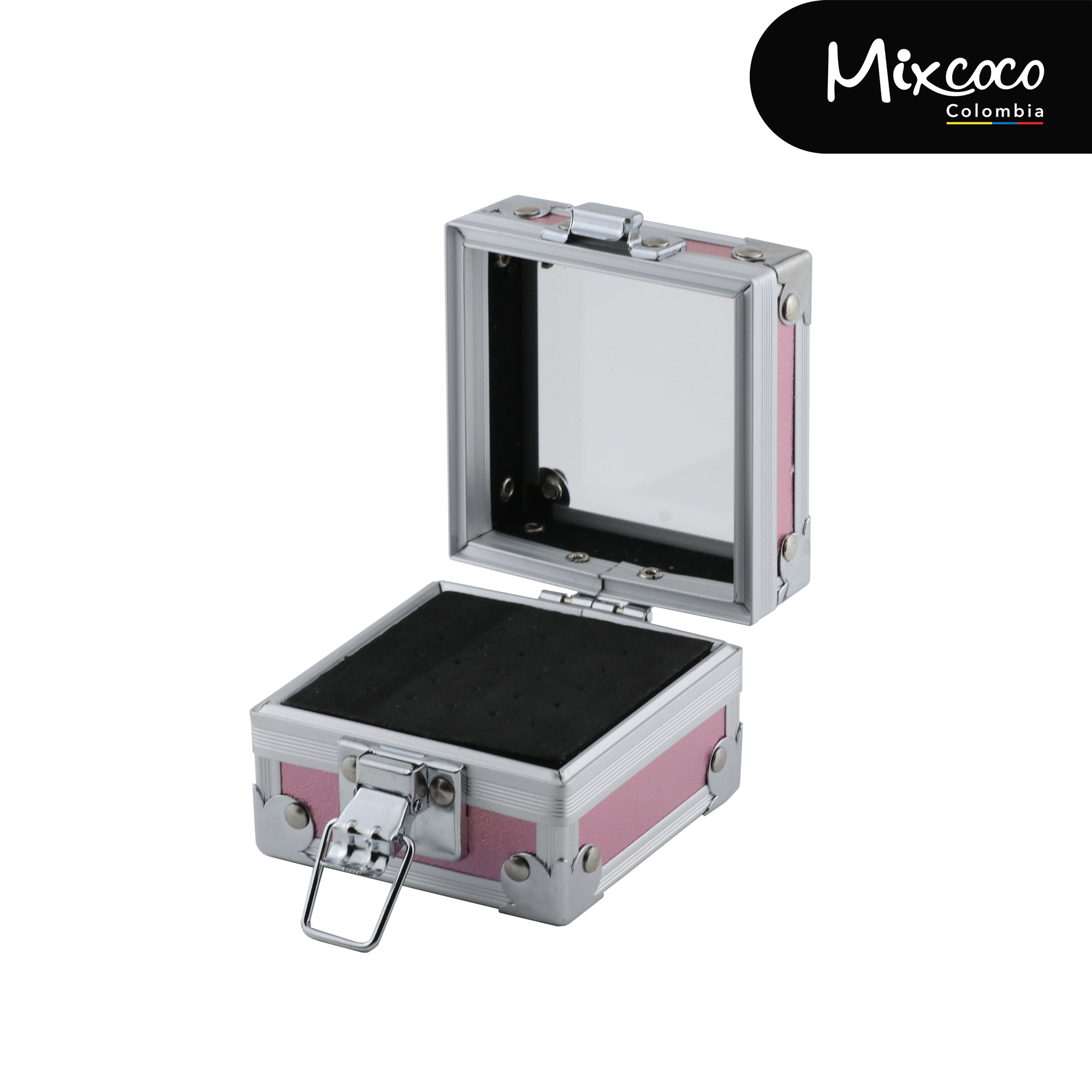 Cofre Porta Brocas Mixcoco rosado mixcoco - 2