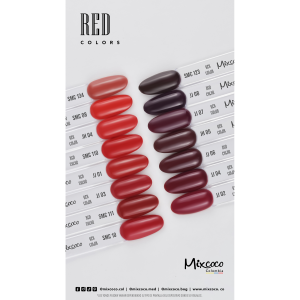 ESMALTE MIXCOCO ROJO 7.5ml Semipermanente Nueva Presentación