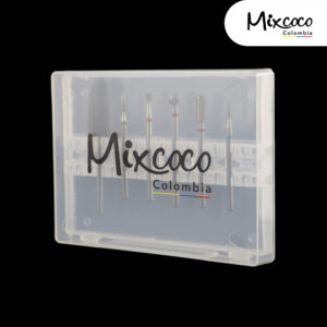 Juego de Brocas para Manicura Caja x6 und Mixcoco