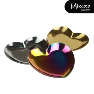 Bandeja Metálica En Forma De Corazón