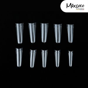 Caja Tips Soft Gel Extensión Coffin XL X500 unidades