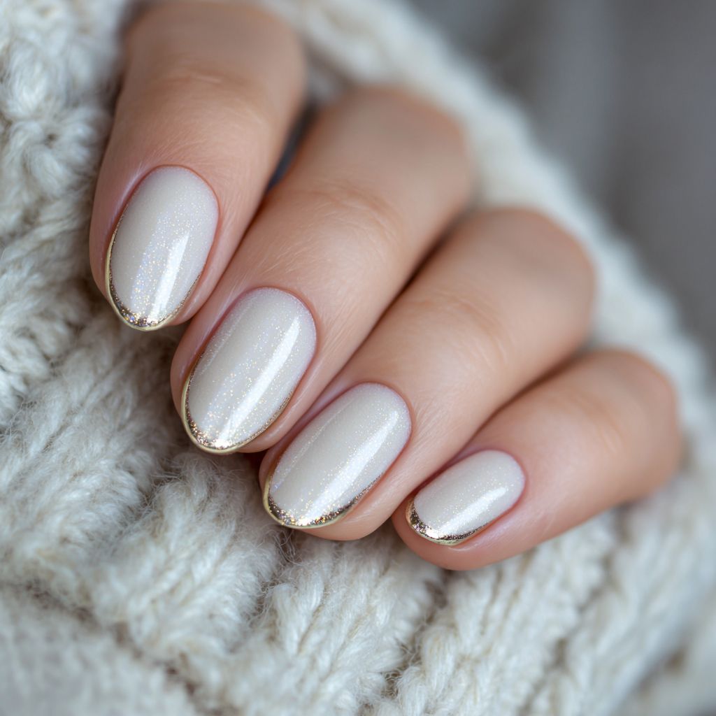 cloud dancer nails mixcoco pantone