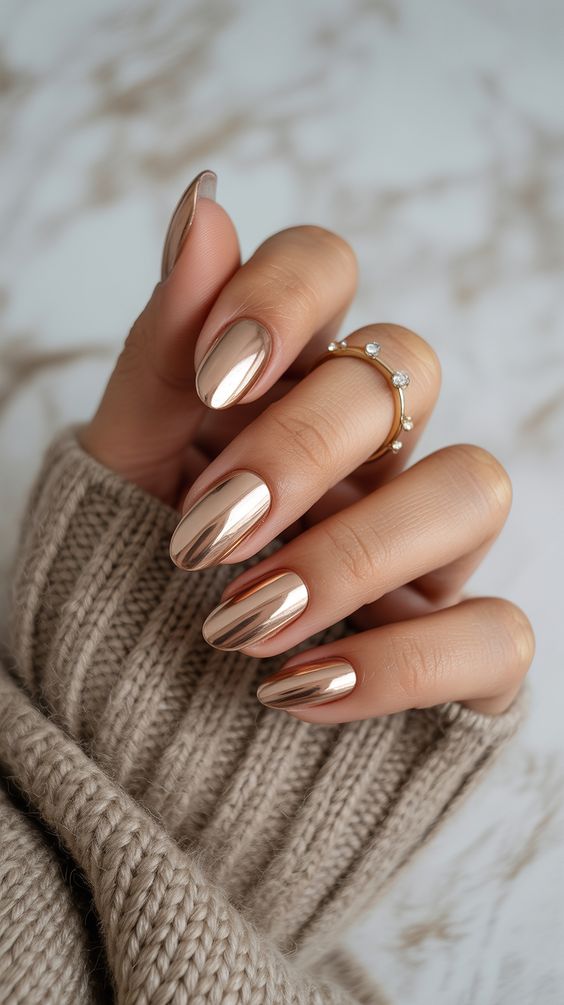 Chrome nails tendencia 2026 Mixcoco
