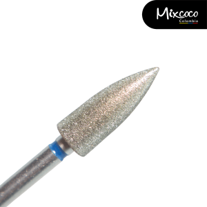 Broca Bala de Diamante Mixcoco Premium para Pulir Piel y Limpieza de Cutículas Profesional